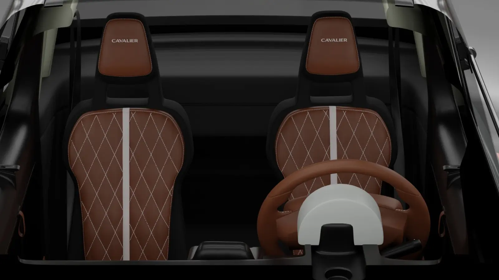 Cavalier Topolino interior: comfort seats