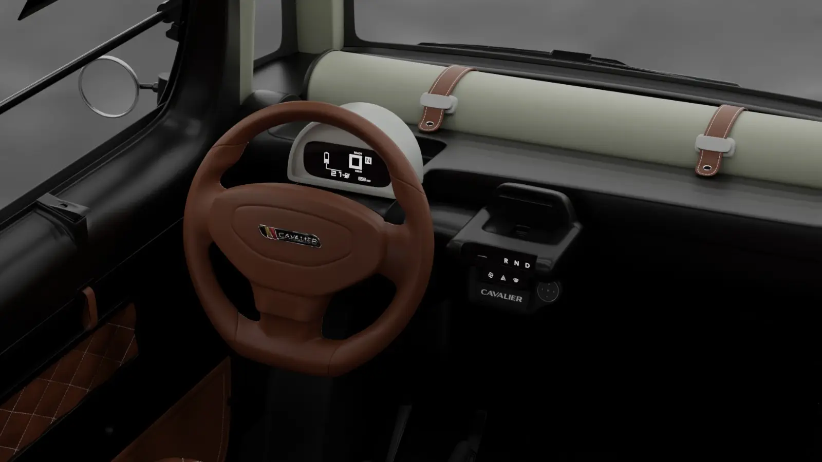 Cavalier Topolino interior overview
